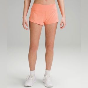 Lululemon Speed Up Shorts Sunny Coral 2.5” inseam